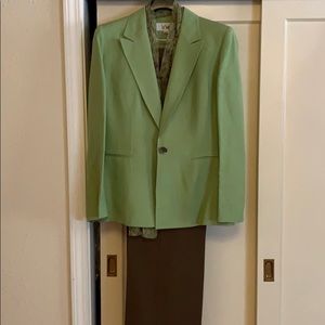 Le Suit Pantsuit with scarf